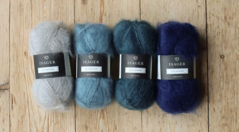 Isager · New colours in Silk Mohair and Highland