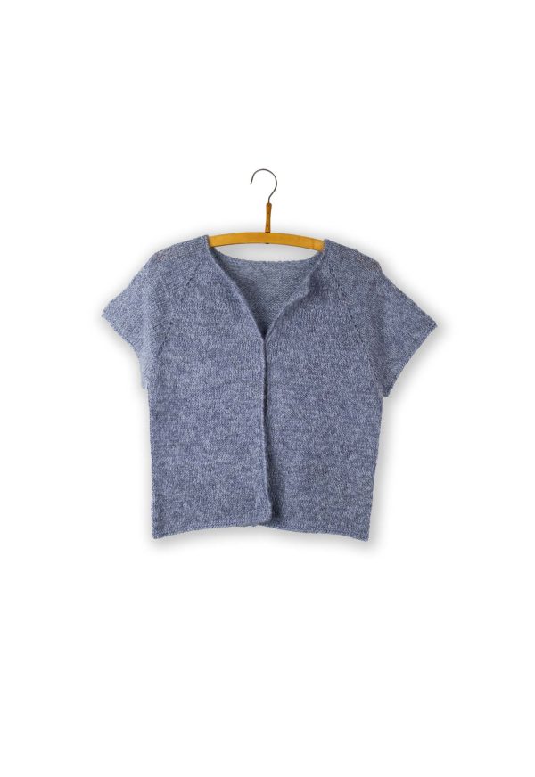Bluebell Cardi (Silk Mohair/Trio 2)