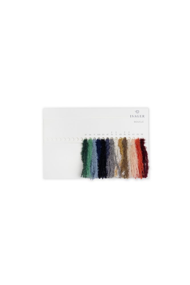 Bouclé Shadecard