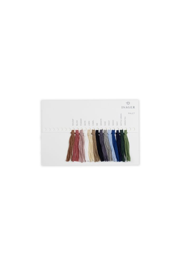 Isager Palet - Shade Card